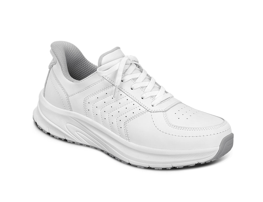 Navigate Hands-Free White Mens Trainers