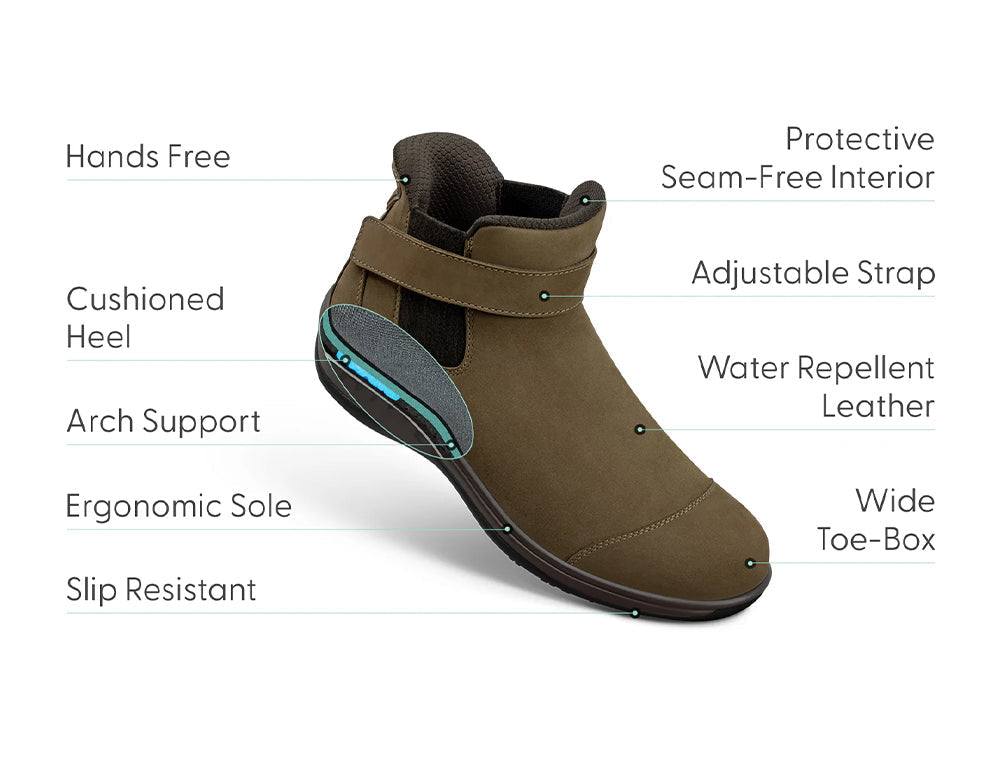 Blaire Hands-Free Mushroom Womens Boots