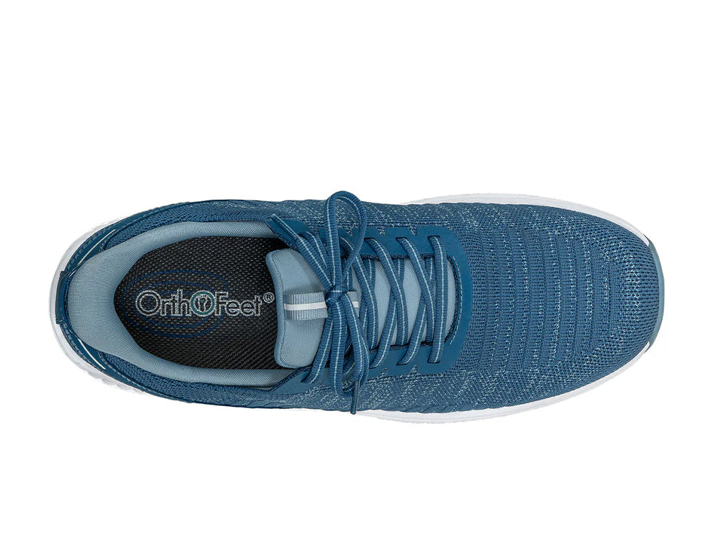 Yari Hands-Free Blue Mens Stretch Trainers