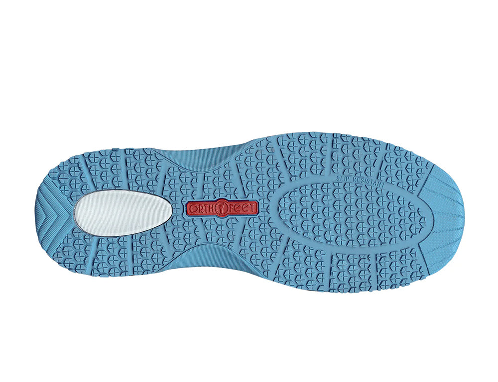 Yari Hands-Free Blue Mens Stretch Trainers