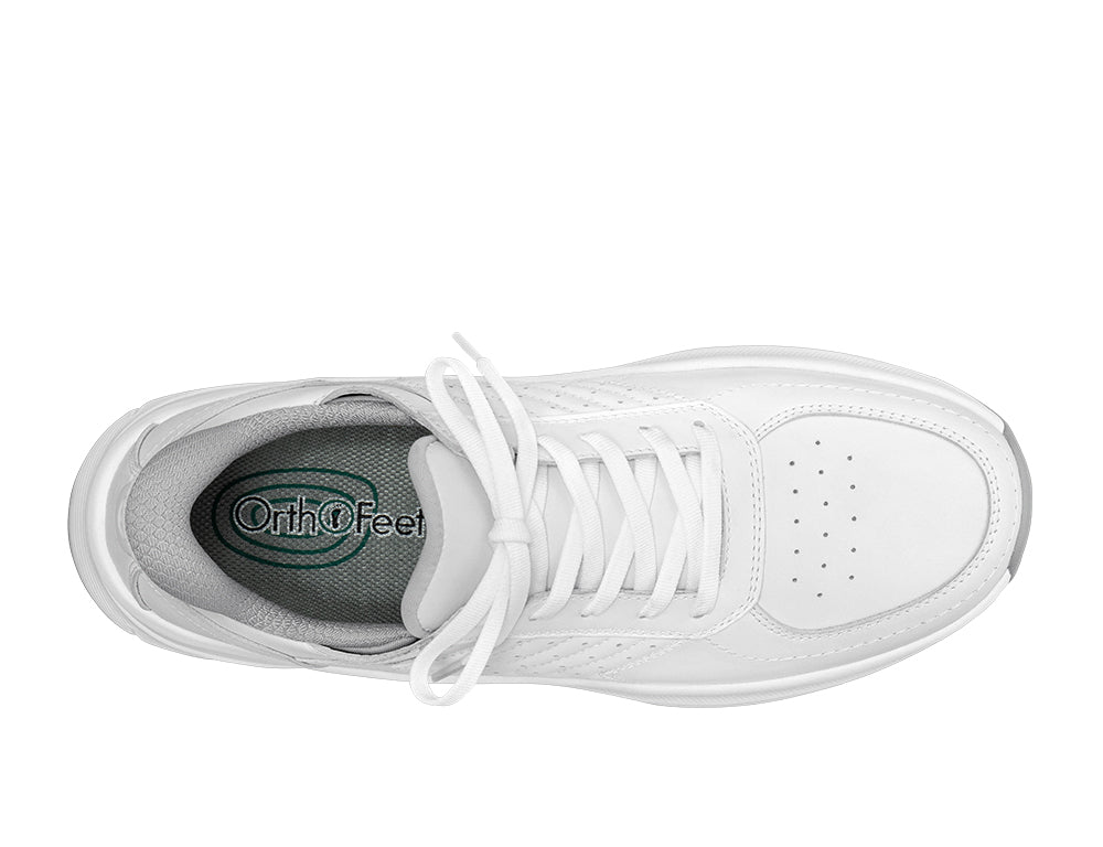 Navigate Hands-Free White Mens Trainers
