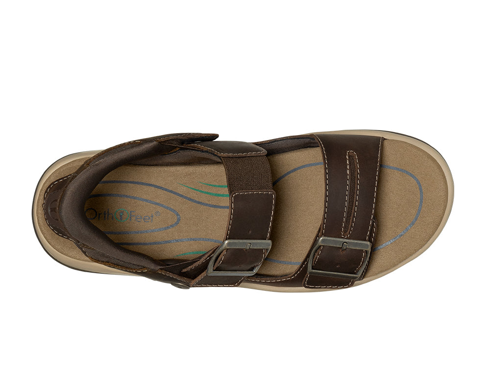 Minerva Hands-Free Brown Womens Sandals