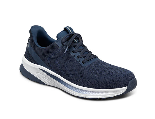 Tilos Hands-Free Navy Mens Stretch Trainers