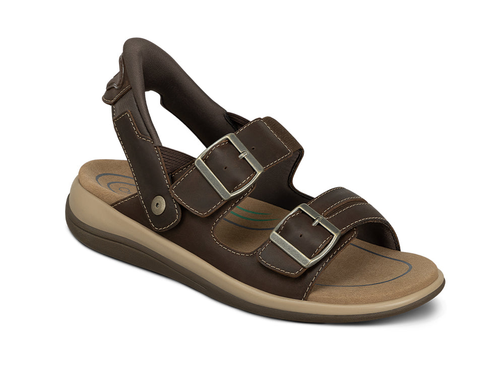 Minerva Hands-Free Brown Womens Sandals