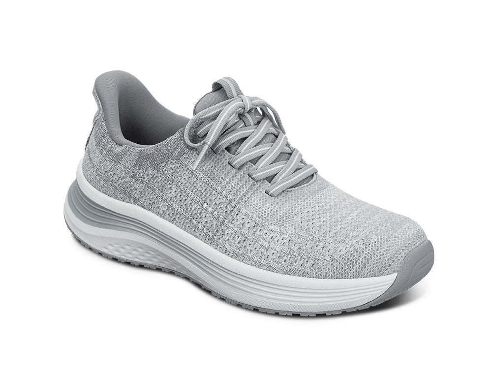Nira Hands-Free Light Grey Womens Stretch Trainers