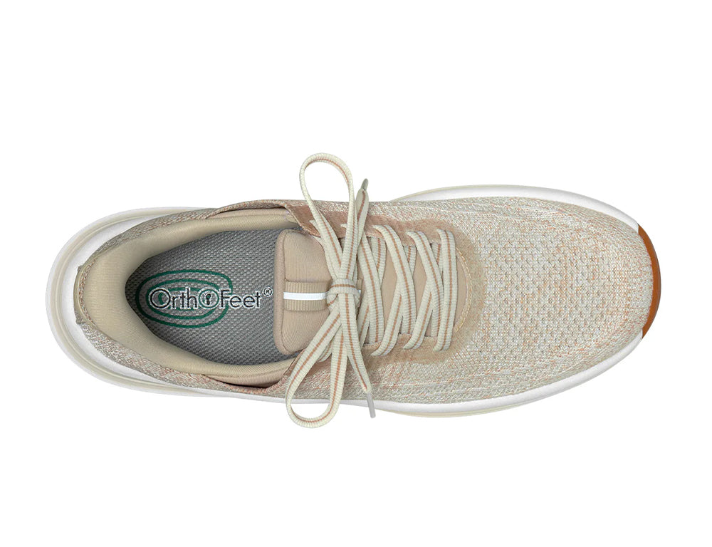Nira Hands-Free Blonde Womens Stretch Trainers