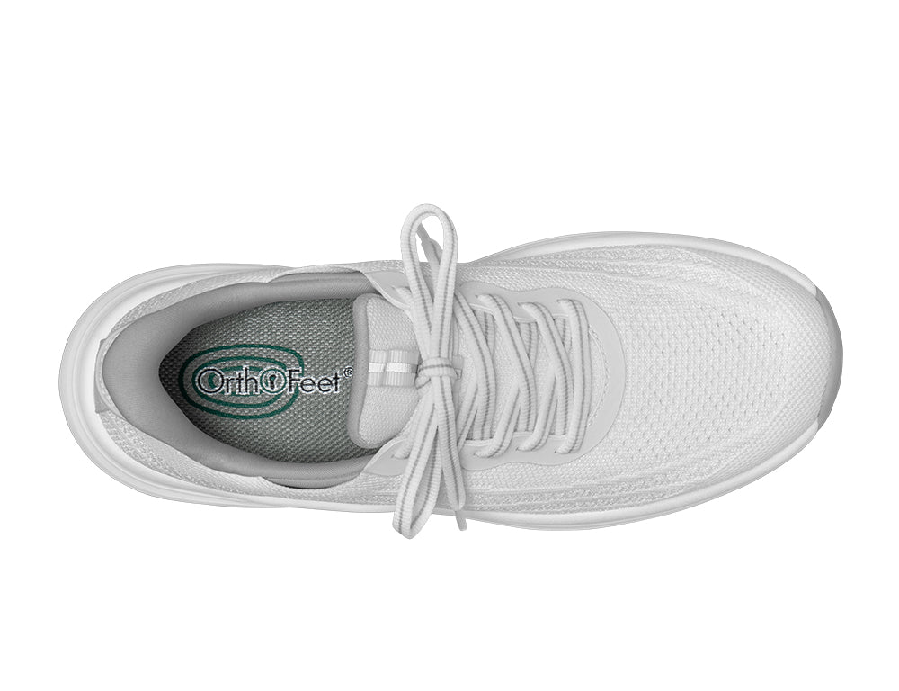 Womens Hands-Free Nira White Trainers