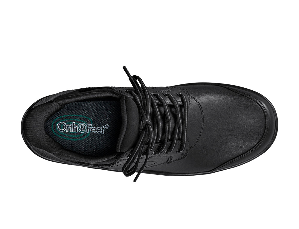 Rosel Hands-Free Black Womens Leather Boots