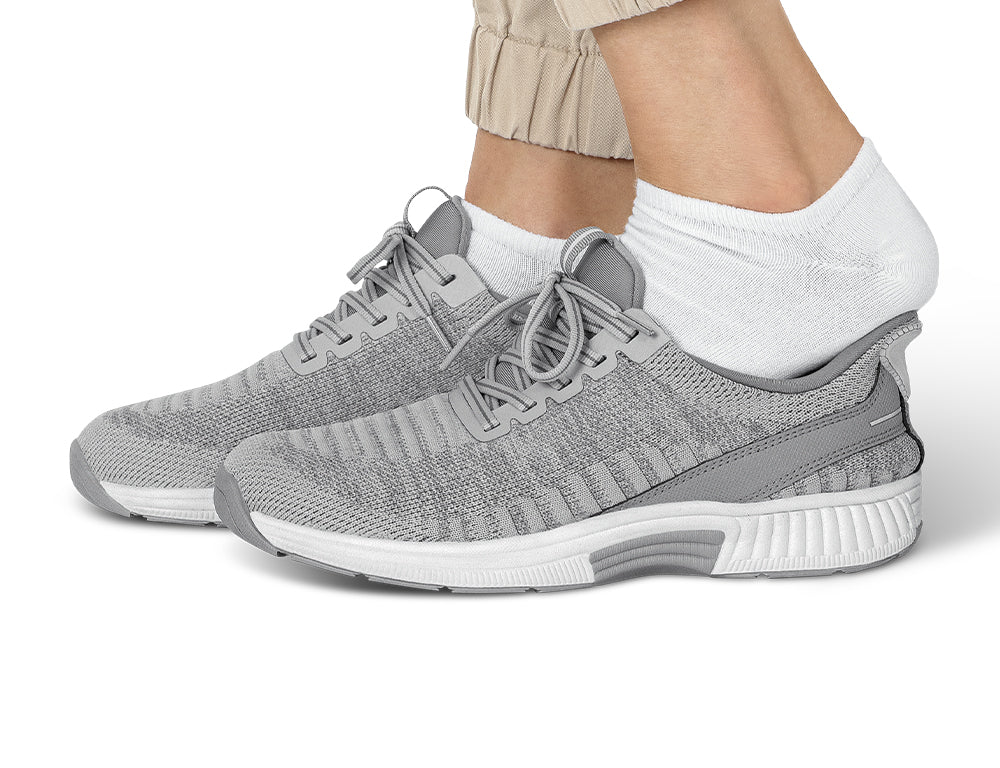 Kita Hands-Free Grey Womens Stretch Trainers