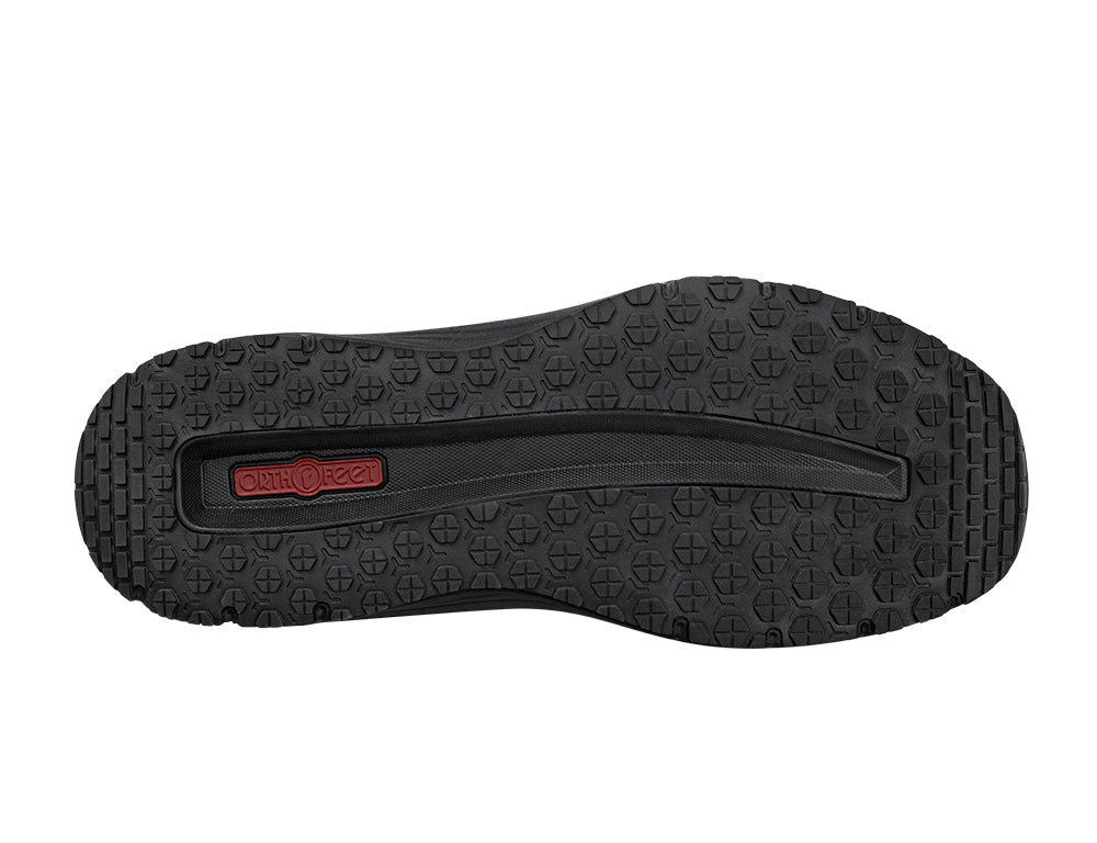 Tilos Hands-Free Black Black Mens Stretch Trainers