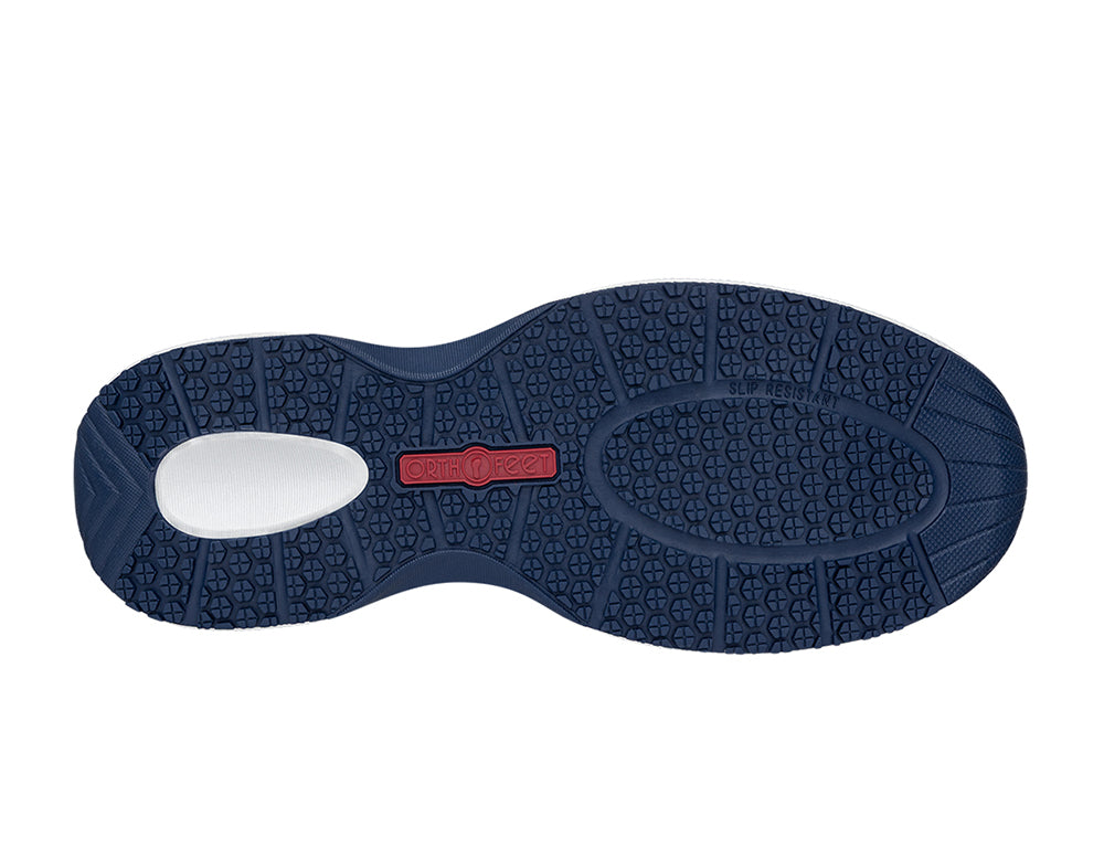 Captain Hands-Free Navy Womens Boat Shoes