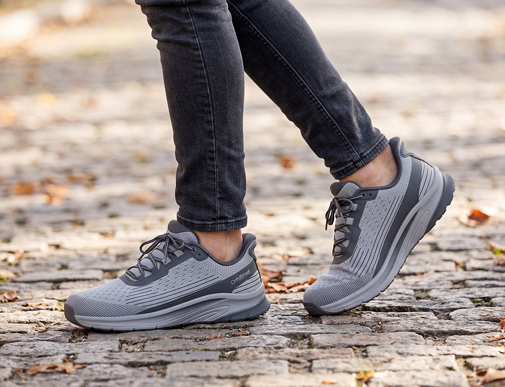 Dash Hands-Free Dash Grey Mens Trainers