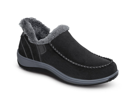Womens Hands-Free Lorin Black House Shoes