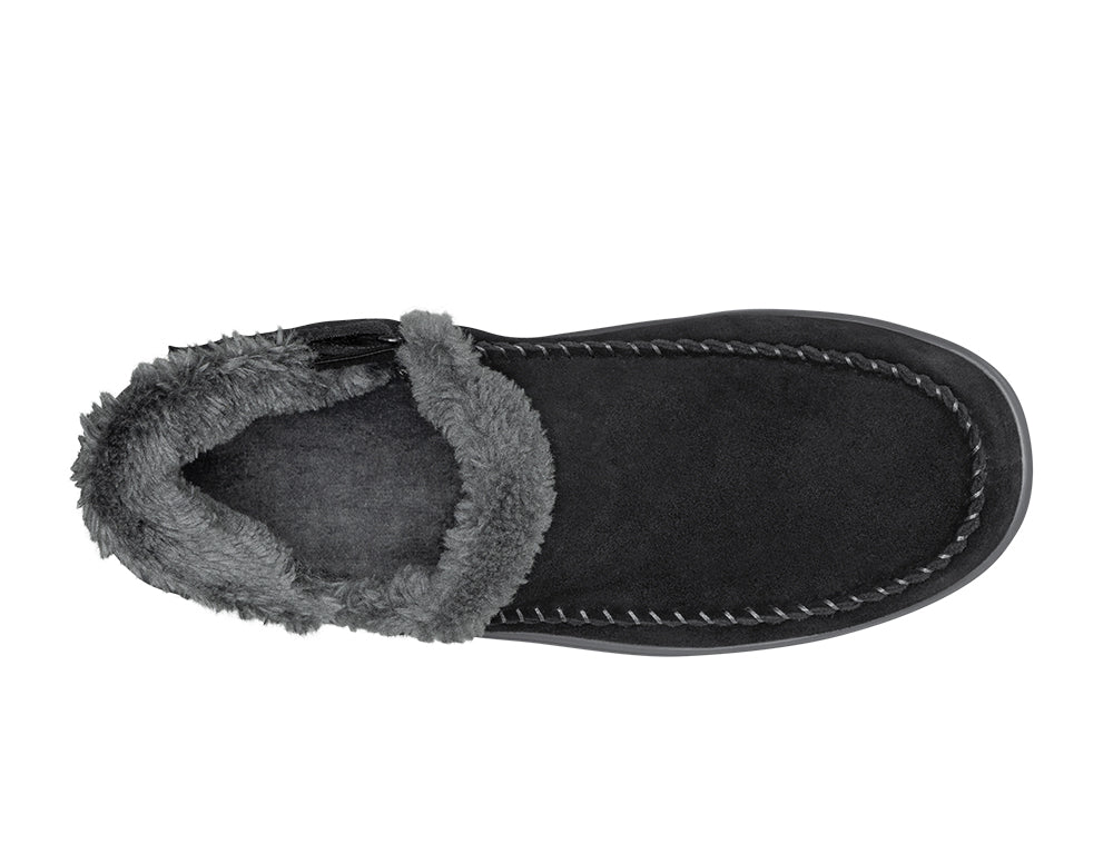 Lorin Hands-Free Black Womens House Shoes