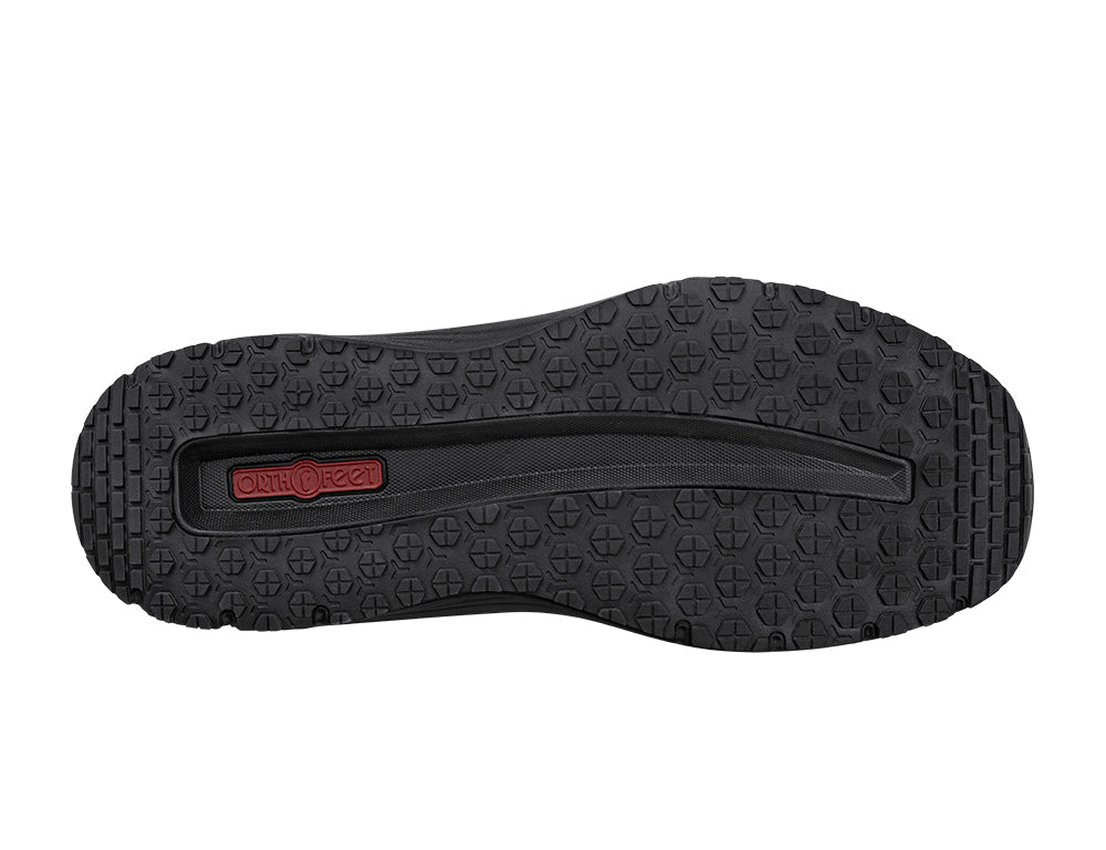 Saturn Hands-Free Black Hiking Sandals