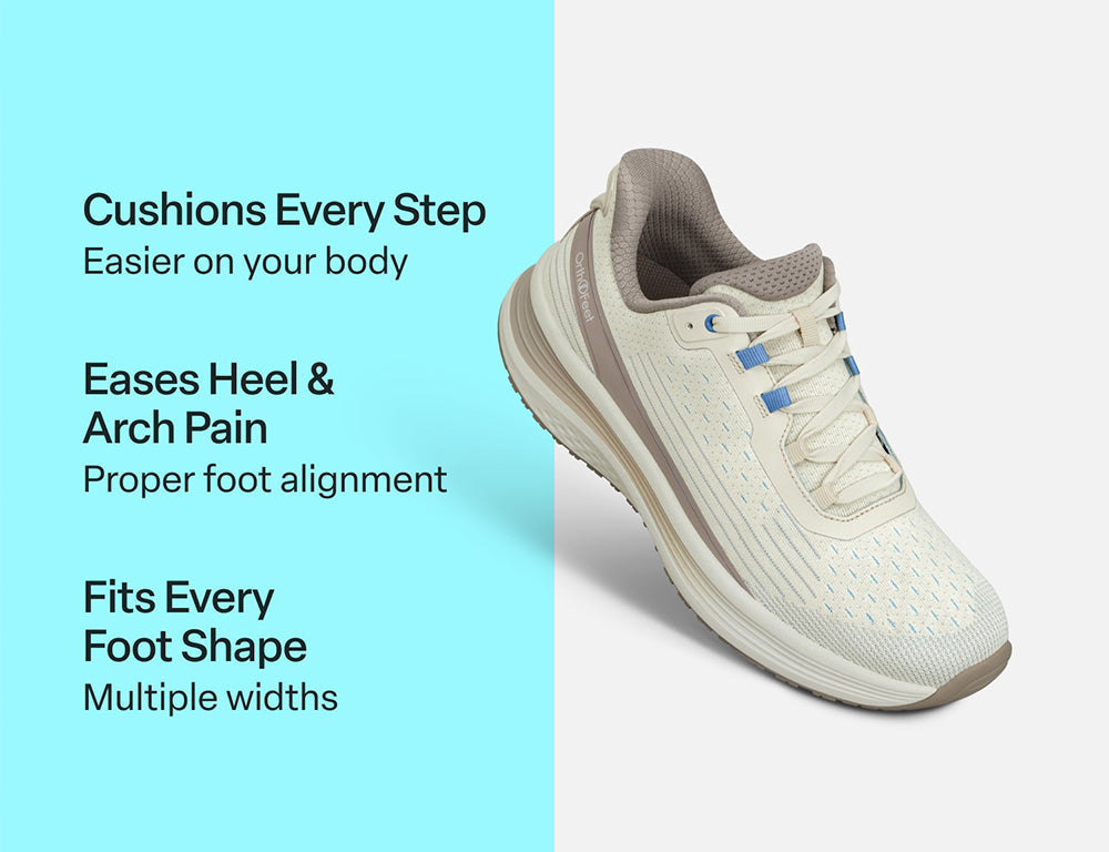 Dart Hands-Free Taupe Womens Trainers