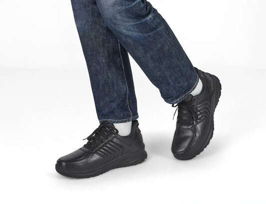 Navigate Hands-Free Black Mens Trainers