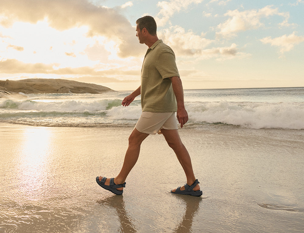 Neptune Hands-Free Grey Mens Sandals