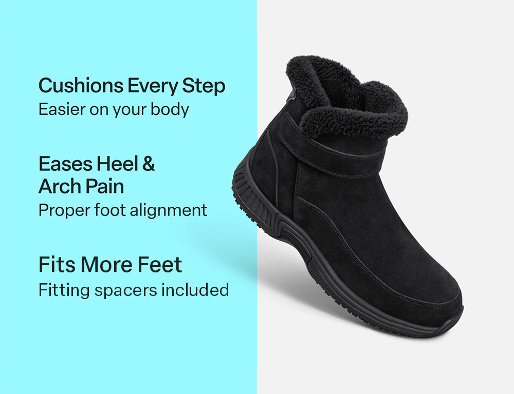 Bliss Hands-Free Black Womens Boots