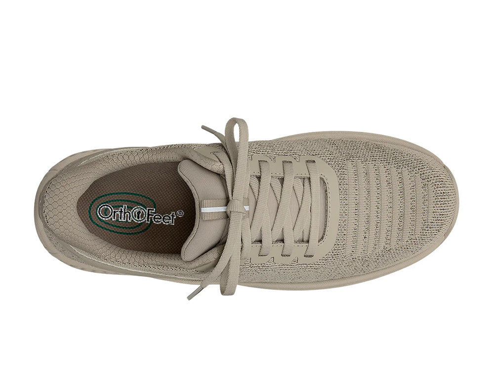 Kita Hands-Free Taupe Womens Trainers