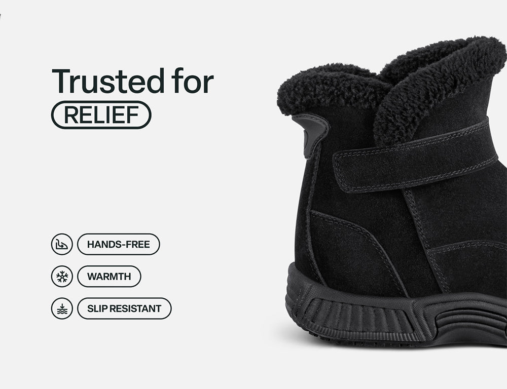 Bliss Hands-Free Black Womens Boots
