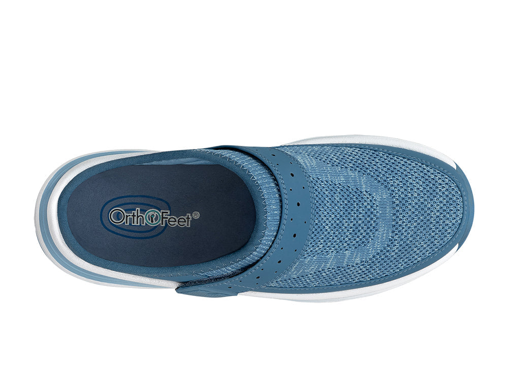 Iris Blue Womens Clogs