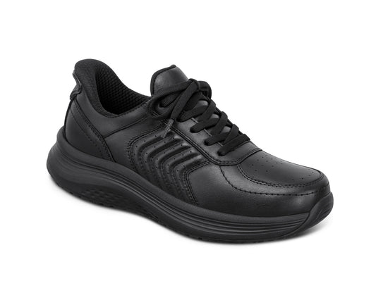 Orthofeet Women's Orthopedic Leather Wander Hands-Free Sneakers, White, Size 40.5 Orthofeet Women's Orthopedic Leather Wander Hands-Free Sneakers, White, Size 40.5