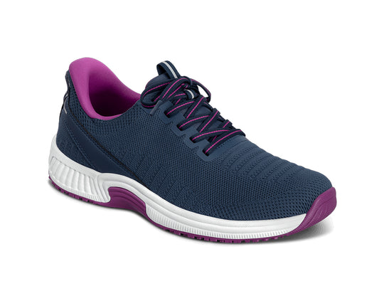 Kita Navy Orchid Hands-Free Womens Trainers