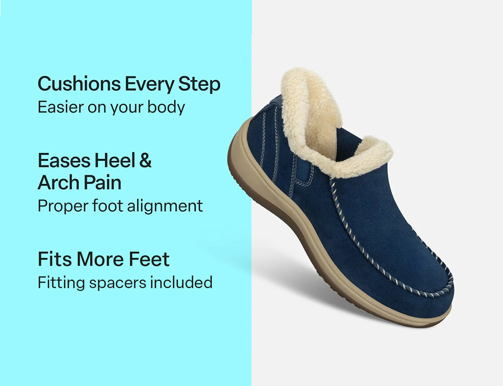 Lorin Hands-Free Sapphire Womens House Shoes