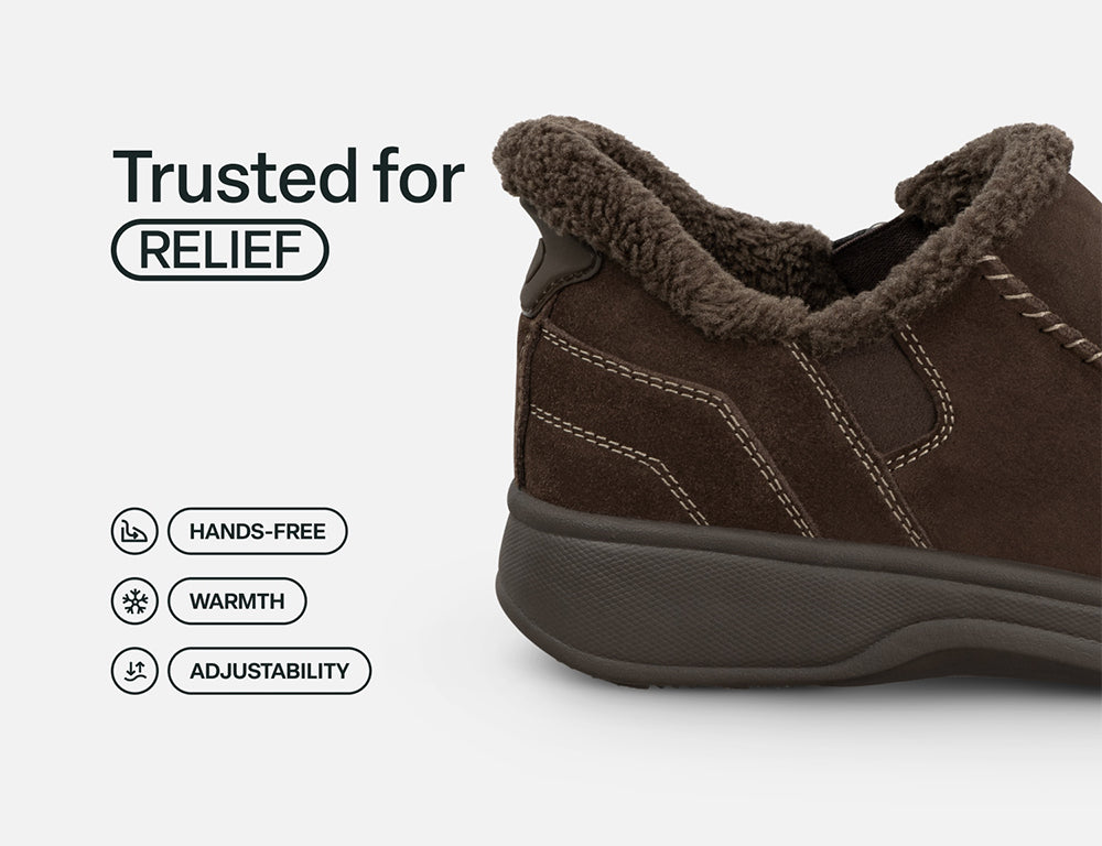 Vito Hands-Free Chocolate Mens House Shoes
