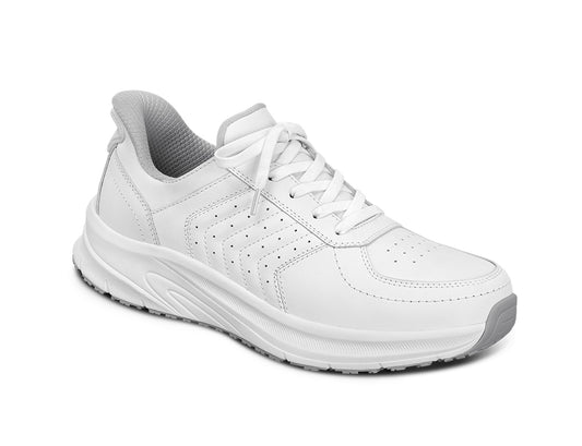 Navigate Hands-Free White Mens Trainers