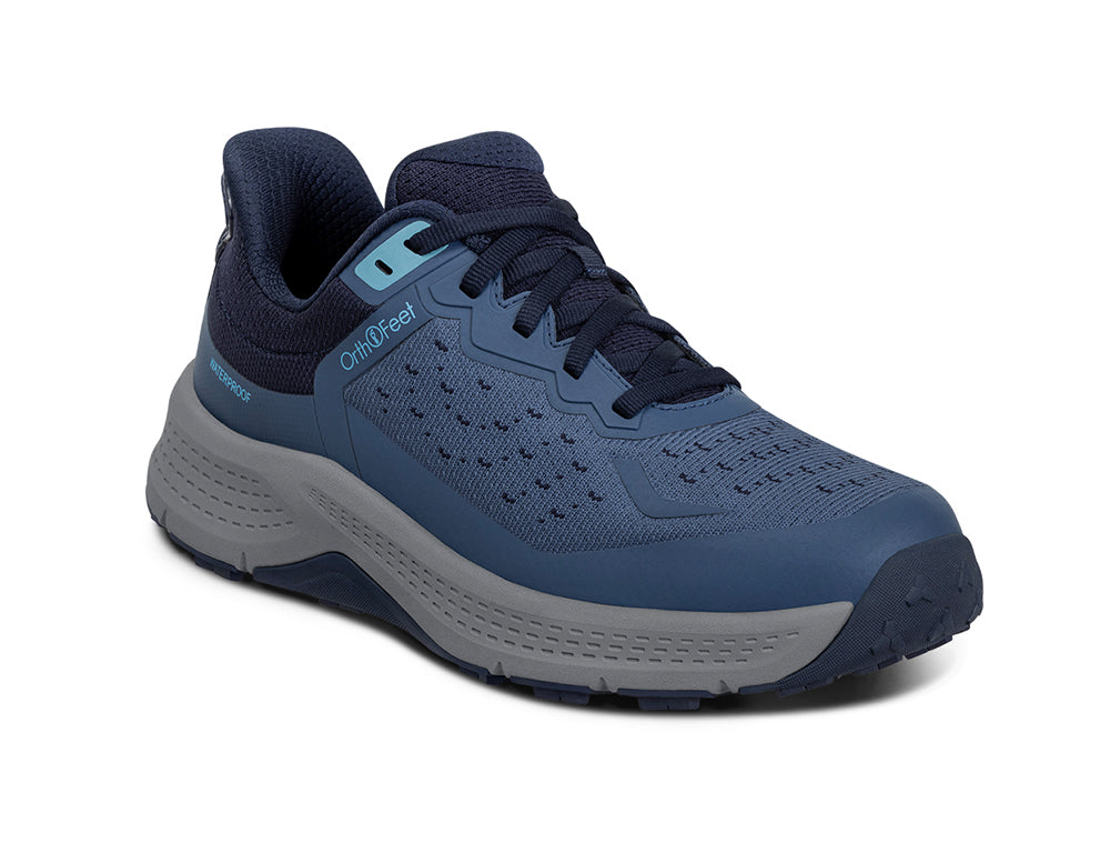 Explorer Waterproof Low Hands-Free Navy Hiking Shoes