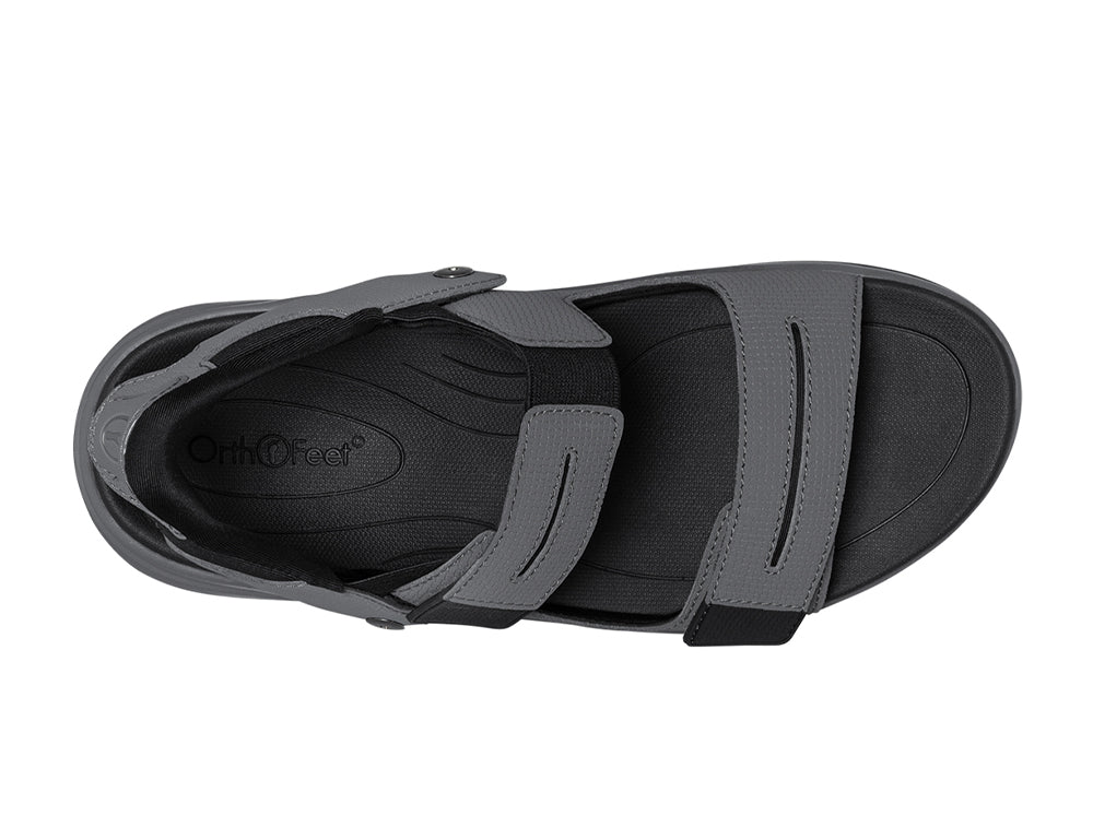 Neptune Hands-Free Grey Mens Sandals
