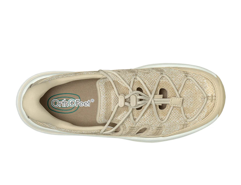 Venus Hands-Free Beige Womens Hiking Sandals