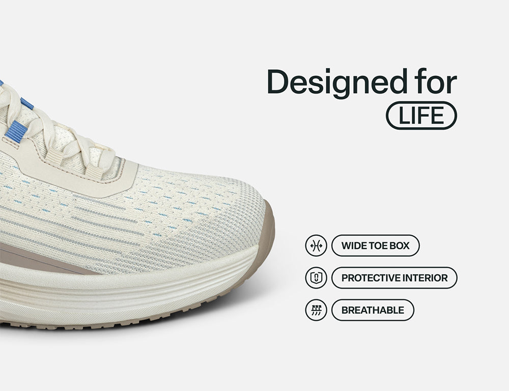 Dart Hands-Free Taupe Womens Trainers