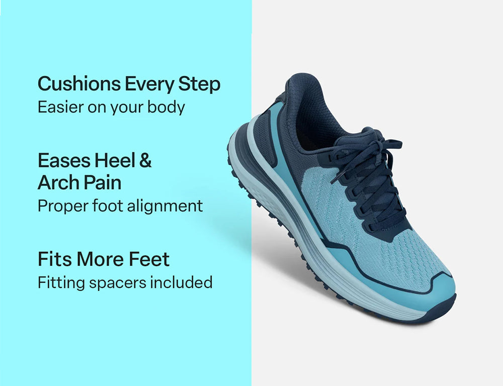 Nira Trail Hands-Free Navy Blue Womens Hiking Shoes
