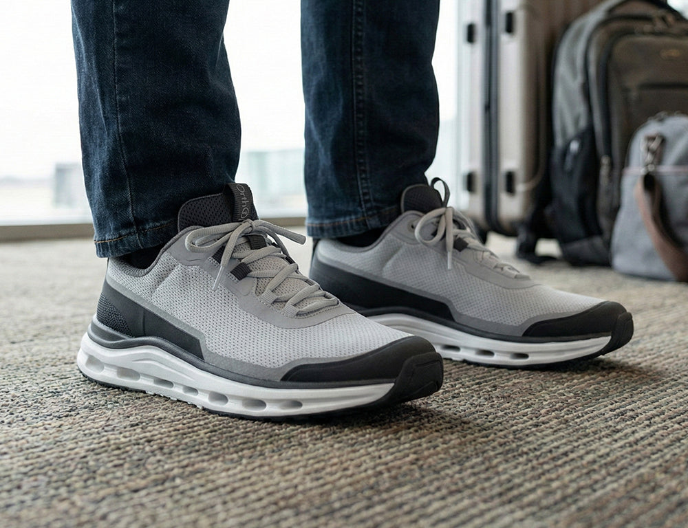 Journey Hands-Free Grey Mens Trainers