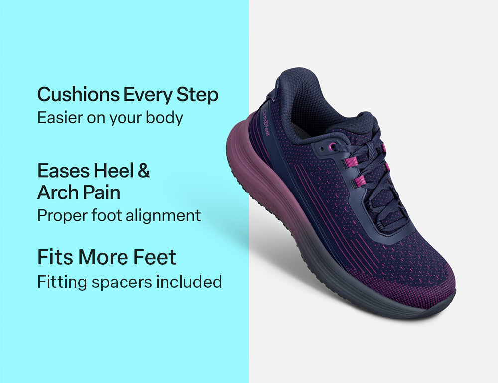 Dart Hands-Free Dart Navy Orchid Womens Trainers