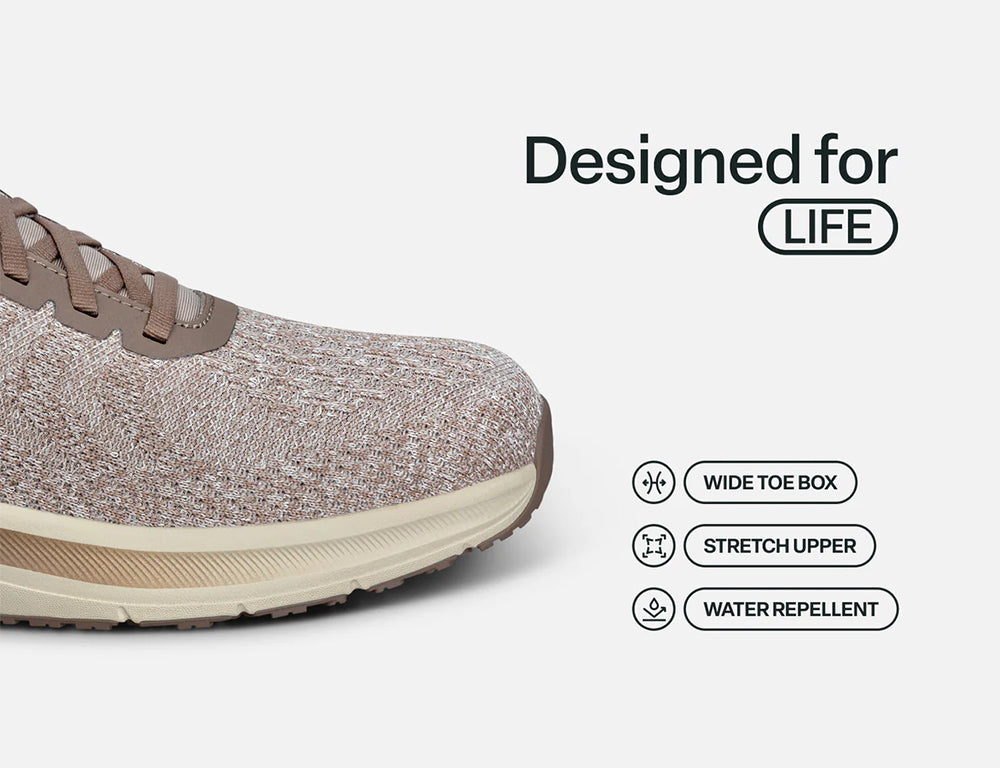 Tilos Hands-Free Light Khaki Mens Trainers