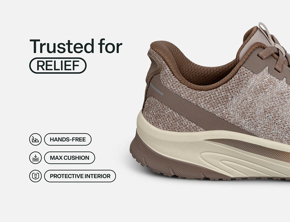 Tilos Hands-Free Light Khaki Mens Trainers