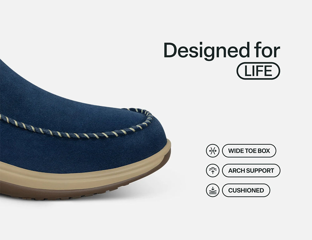 Lorin Hands-Free Sapphire Womens House Shoes