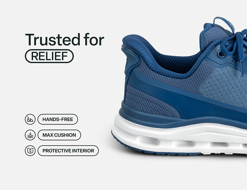Journey Hands-Free Blue Mens Trainers