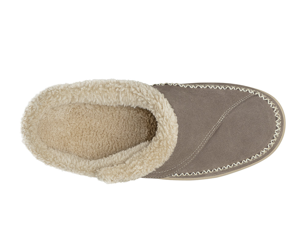 Charlotte Hands-Free Taupe Womens House Shoes