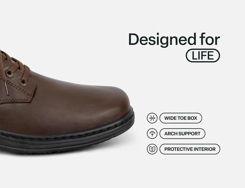 Claude Hands-Free Brown Mens Shoes