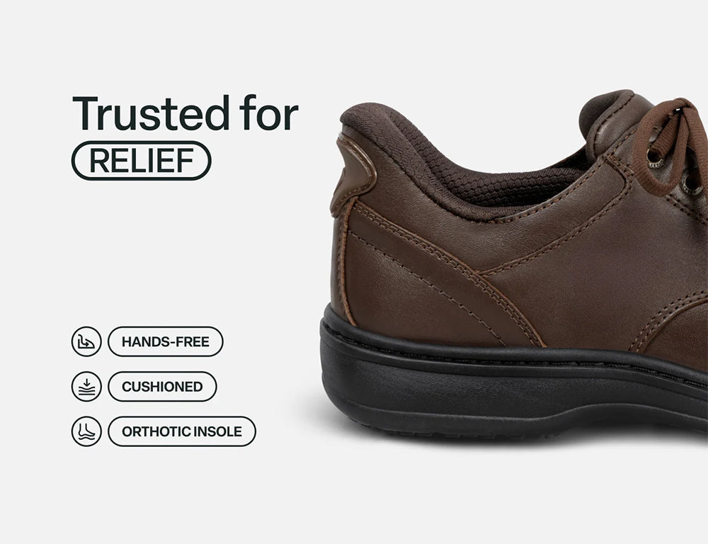 Claude Hands-Free Brown Mens Shoes