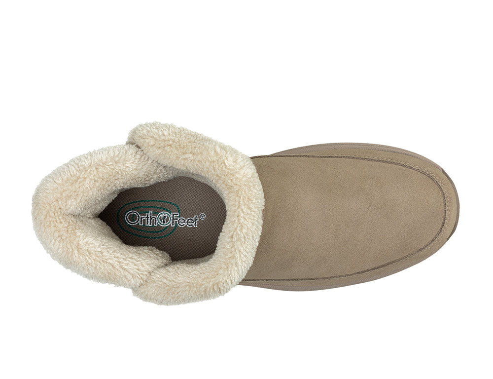 Bliss Hands-Free Taupe Womens Boots