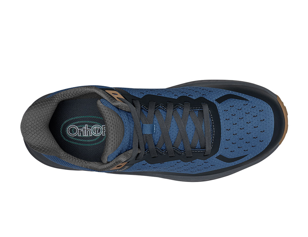 Expedition Waterproof Low Hands-Free Grey Blue Hiking Shoes