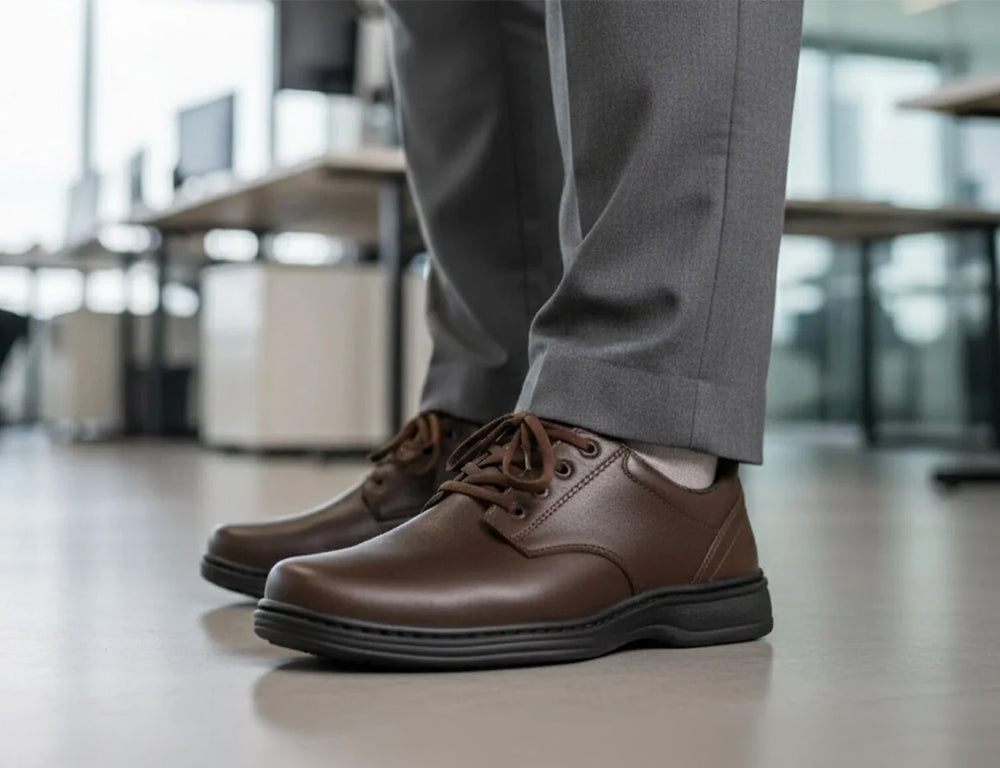 Claude Hands-Free Brown Mens Shoes