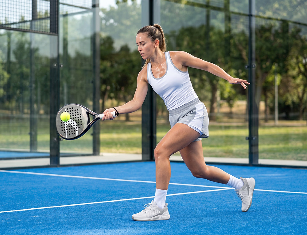 Ace Hands-Free Ace White Padel Pickeball Shoes