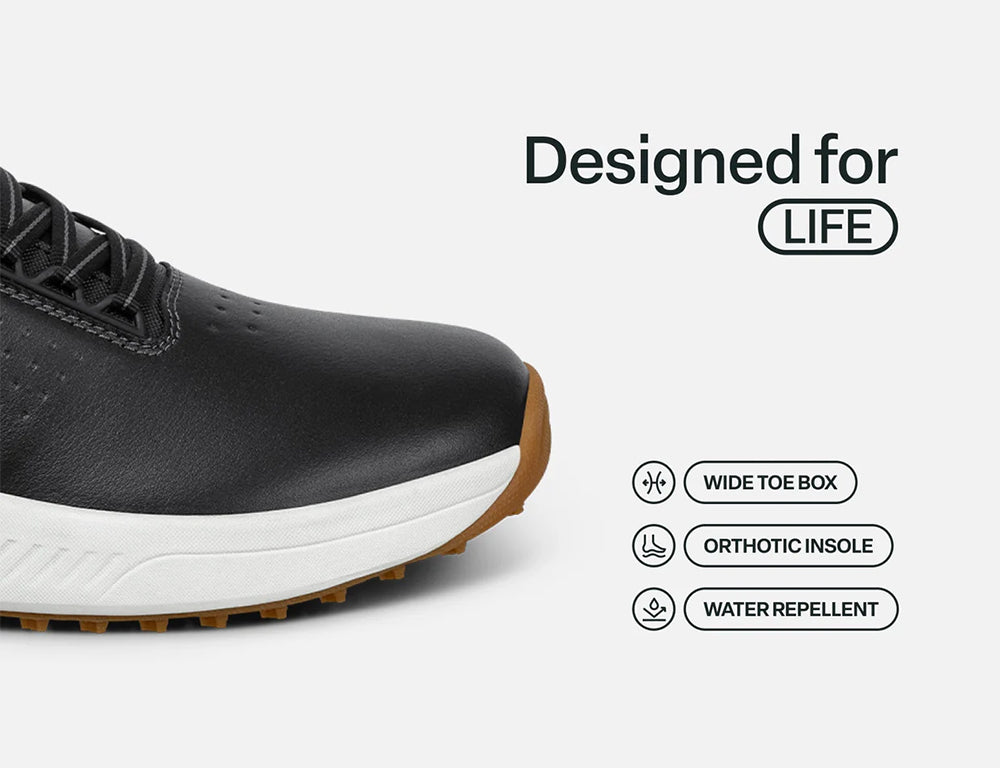 Approach Hands-Free Black Womens Golf Shoes